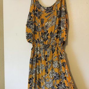 Yellow Flower Romper - Audrey 3+1